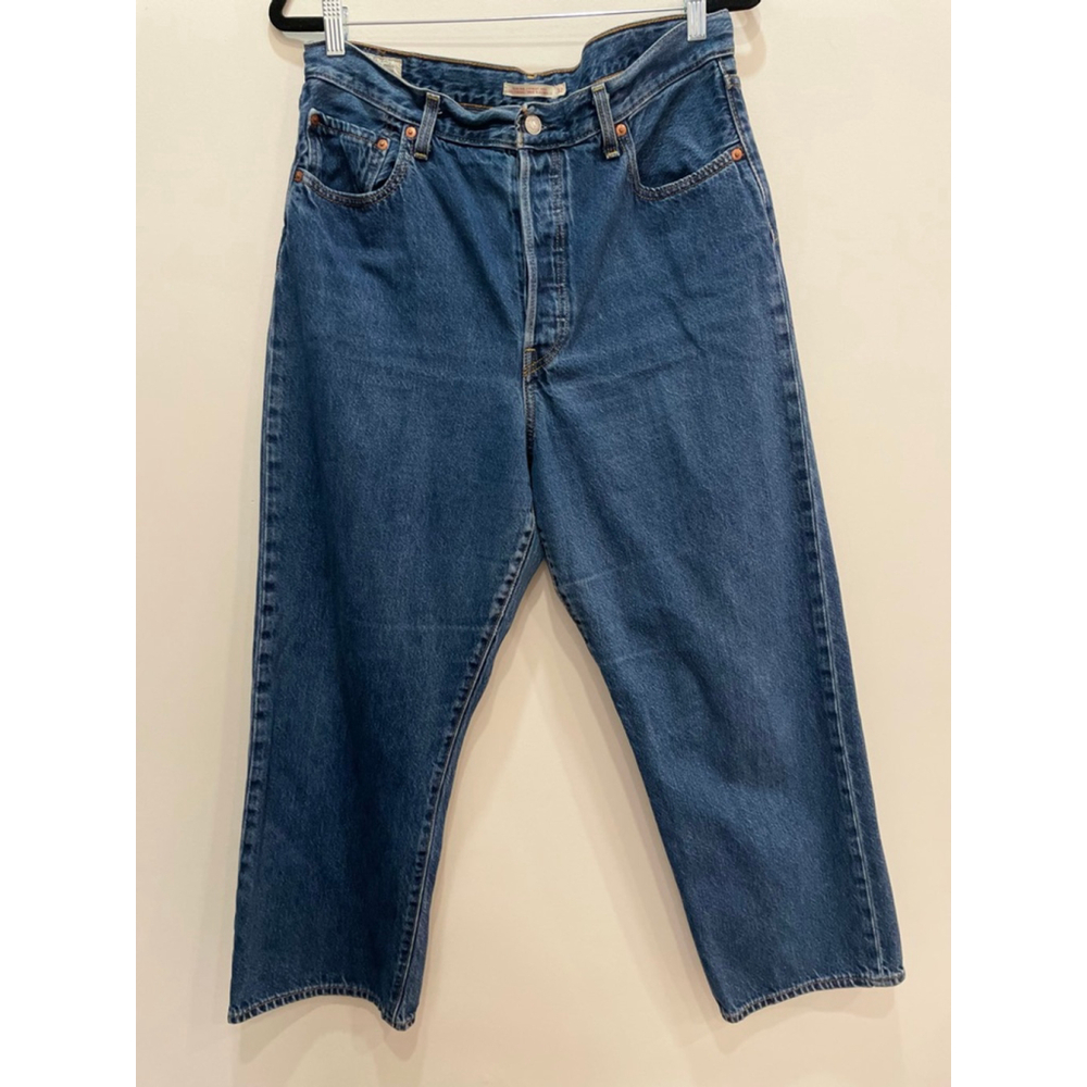 Levi's Blue Ankle & Cropped Jeans